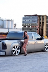 Hot Bikini and Car Model