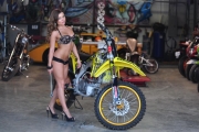Hot Bikini and Car Model