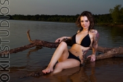 hot bikini model