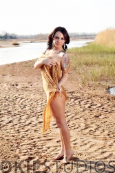 hot bikini model