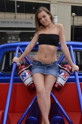 May 2010 Gauge Girl Yaris Broadway
