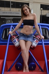 May 2010 Gauge Girl Yaris Broadway