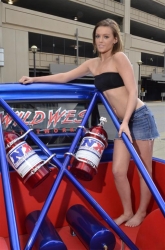 May 2010 Gauge Girl Yaris Broadway