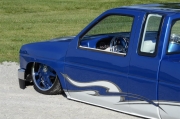 nissan truck on airride