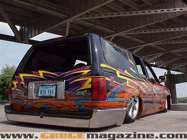 1993 Toyota 4-runner painted by Kal Kustoms