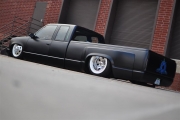 Slammed 1992 Chevy Dually 