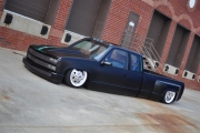 Slammed 1992 Chevy Dually 