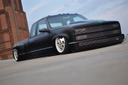 Slammed 1992 Chevy Dually 