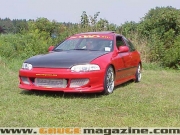 Photo Red Honda Civic Hatchback