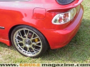 Photo Red Honda Civic Hatchback