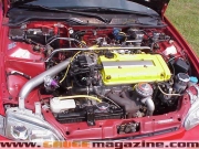 Photo Red Honda Civic Hatchback