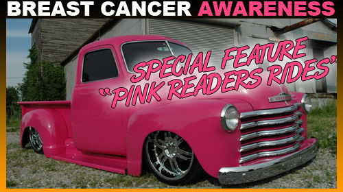 breast cancer awareness pink cars and trucks