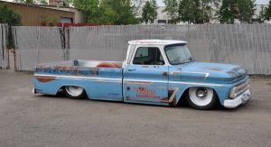 1965 Chevy C-10 Long Box owned by Linda Peterson