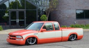 1998 Chevy S-10 "Dreamsicle" owned by Casey McCoy