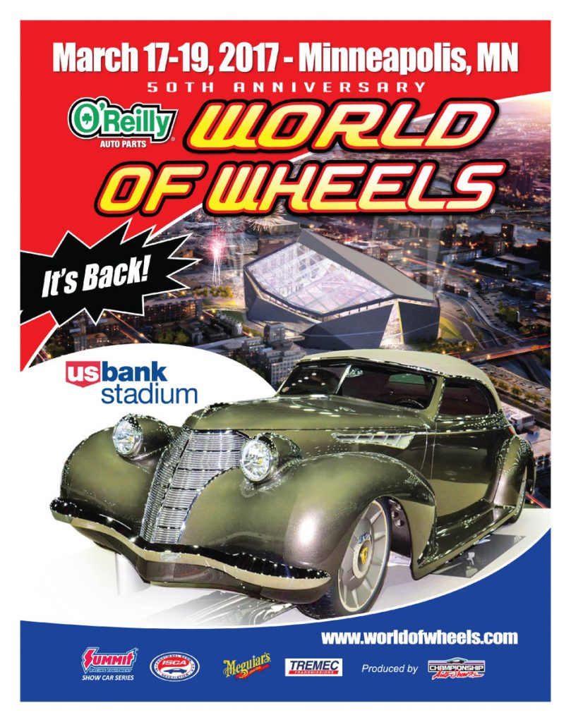 50th Anniversary O'Reilly World of Wheels Minneapolis