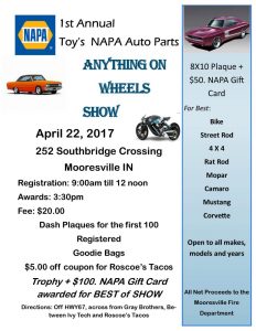 Anything on Wheels Show 2017