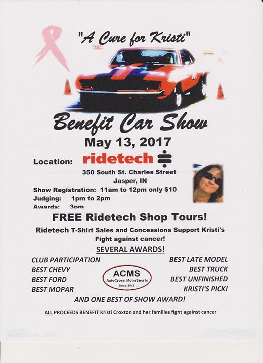 Cure for Kristi Benefit Car Show 2017