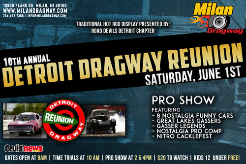 DETROIT DRAGWAY REUNION