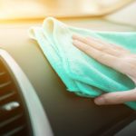 Interior car cleaning