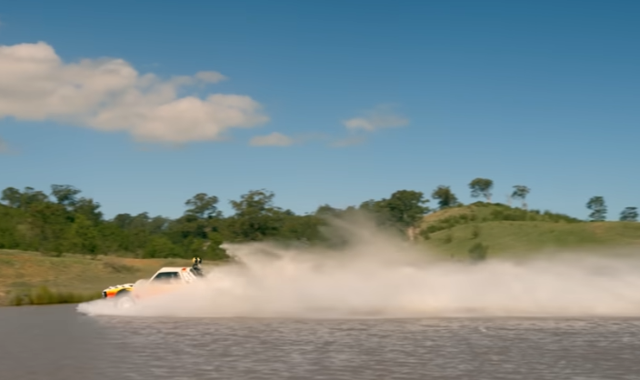Gymkhana 2025 Aussie Shred Subaru BRAT driven by Travis Pastrana in Australia