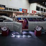 1955 Chevy Nomad Gray Madder Ridler Award winner custom build Detroit Autorama 2026 Meguiar’s display
