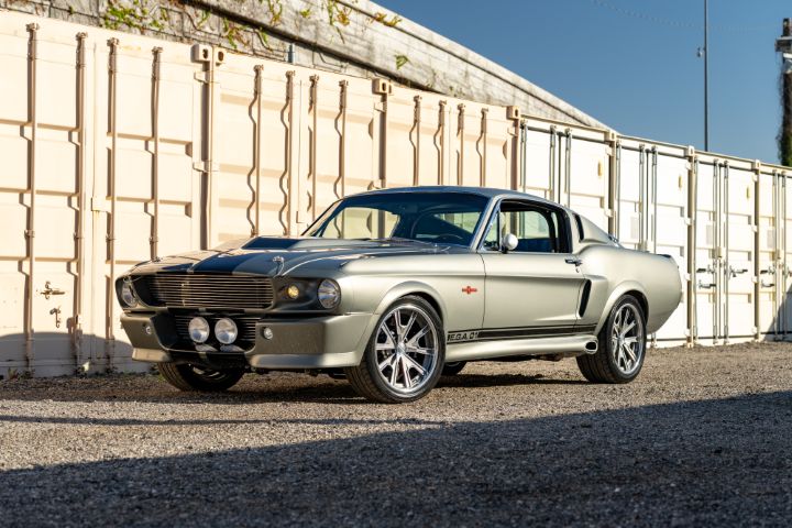 1967 Ford Mustang Eleanor Gone in 60 Seconds replica silver custom fastback Mecum auction