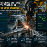 Automotive spot welding quality control using smart monitoring systems