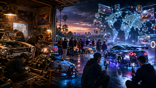 how car culture evolved from garage builds to global communities