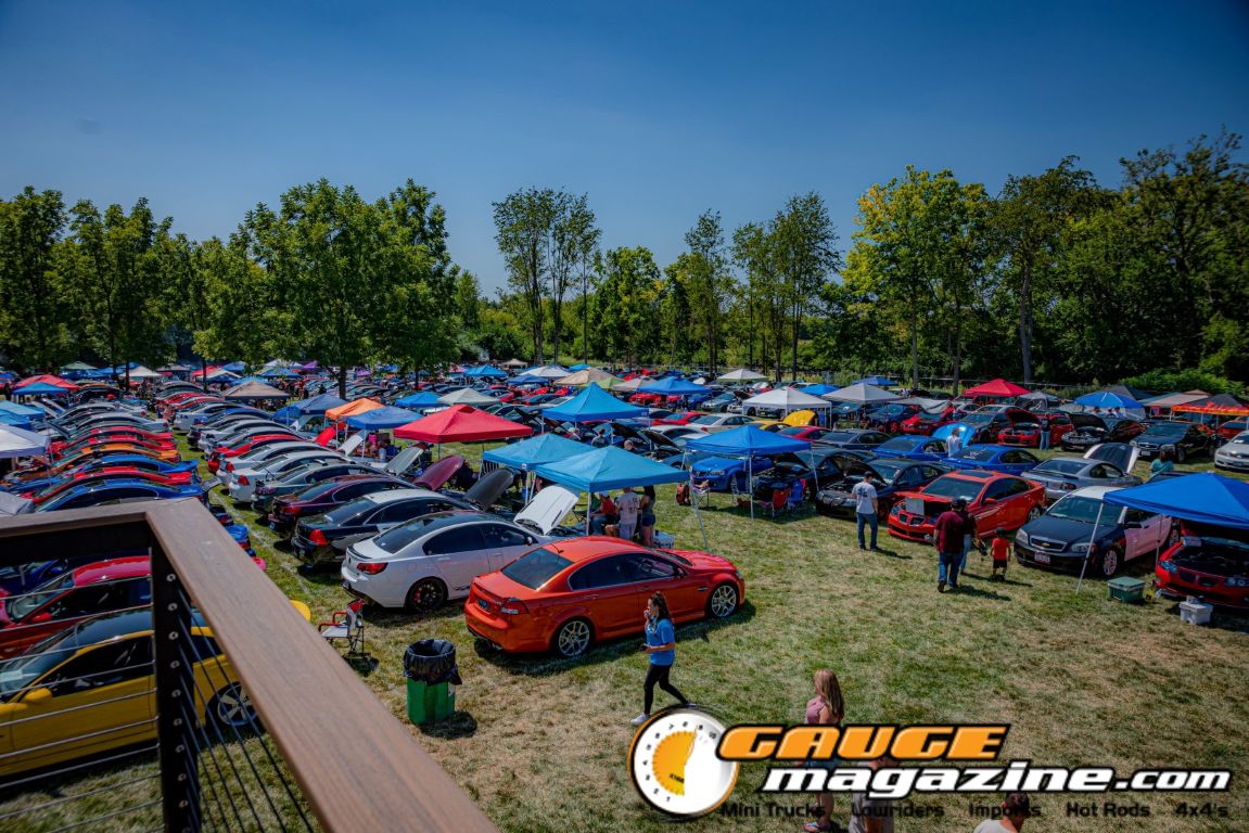 Holden enthusiasts and performance vehicles at Outback in the Midwest 2025
