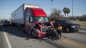 Commercial truck collision related to Chicago truck accident claims