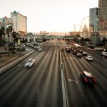Injured driver reviewing a settlement offer from a Vegas car accident insurance adjuster