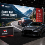 SEG booth displays used by automotive brands at car show exhibitions