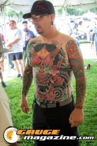 Slamology 2026 Tattoo Contest contestant