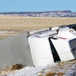 Commercial truck accident illustrating possible liable parties