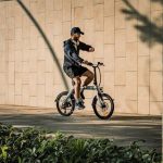 Folding electric bike designed for portable urban transportation