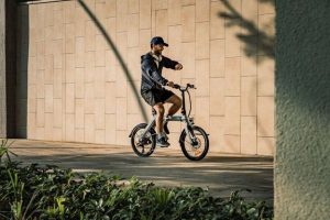Folding electric bike designed for portable urban transportation