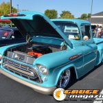 Custom vehicles at the Restoration Church Car Show 2025 in Whiteland, Indiana