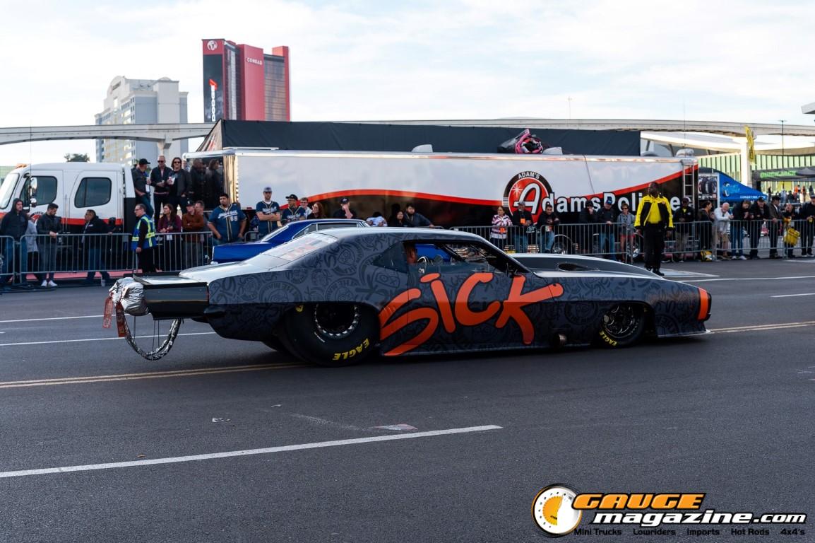 Tom Bailey Rolling out of SEMA 