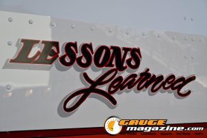 2024 Peterbilt 389 Lessons Learned custom semi truck owned by Tom and Brian Davis