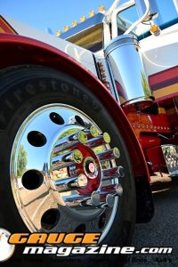 2024 Peterbilt 389 Lessons Learned custom semi truck owned by Tom and Brian Davis