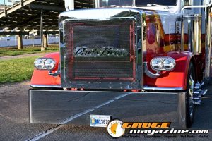2024 Peterbilt 389 Lessons Learned custom semi truck owned by Tom and Brian Davis
