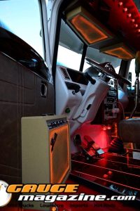 2024 Peterbilt 389 Lessons Learned custom semi truck owned by Tom and Brian Davis