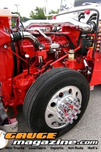 2024 Peterbilt 389 Lessons Learned custom semi truck owned by Tom and Brian Davis