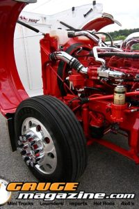 2024 Peterbilt 389 Lessons Learned custom semi truck owned by Tom and Brian Davis