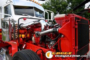 2024 Peterbilt 389 Lessons Learned custom semi truck owned by Tom and Brian Davis