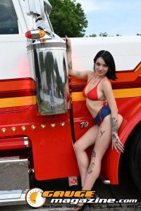 Gauge Girl Malibu featured in the July 2026 issue of Gauge Magazine