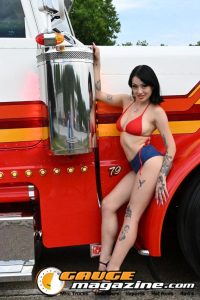 Gauge Girl Malibu featured in the July 2026 issue of Gauge Magazine