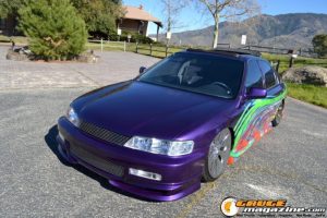 Purple Poison custom 1994 Honda Accord built by Sean Patrick