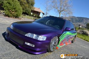 Purple Poison custom 1994 Honda Accord built by Sean Patrick