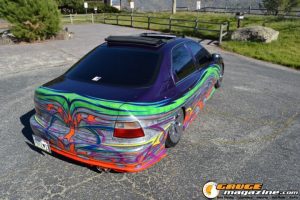Purple Poison custom 1994 Honda Accord built by Sean Patrick
